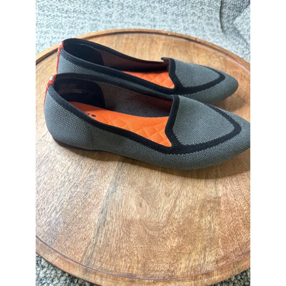 BIRDIES/JUDY BLUE collab Gray Women's FLATS - Picture 6 of 11